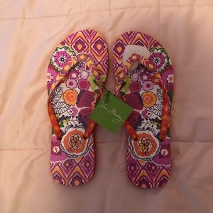 Vera Bradley Flip Flops NWT